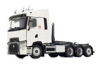 MAR2237-01 - RENAULT 8x4 bianco con gancio Meiller