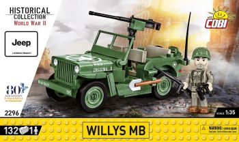 COB2296 - JEEP Willys MB con M2 80° Anniversario - 150 Monete