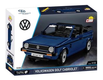 COB24360 - VOLKSWAGEN Golf I Cabrio 1979 Blu - 1494 pezzi