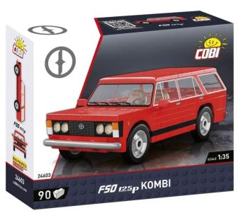 COB24603 - FSO 125P Kombi rosso - 90 pezzi