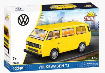 COB24634 - VOLKSWAGEN T3 gialla - 123 pezzi