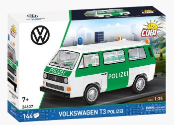 COB24637 - VOLKSWAGEN T3 - Polizei - 144 pezzi