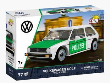 COB24642 - VOLKSWAGEN Golf 1974 Polizei - 77 pezzi