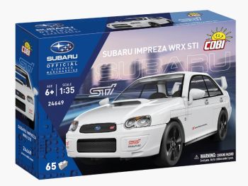COB24649 - SUBARU Impreza WRX STI bianca - 65 pezzi