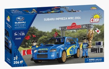 COB24652 - SUBARU Impreza WRC 2004 - 206 pezzi
