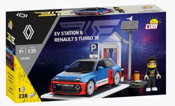 COB24682 - Stazione di ricarica EV con RENAULT 5 Turbo 3E - 238 pezzi