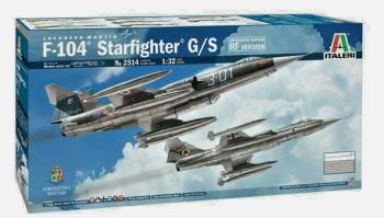 ITA2514 - Aereo militare LOCKHEED Martin F-104 Starfighter G/S da assemblare e dipingere