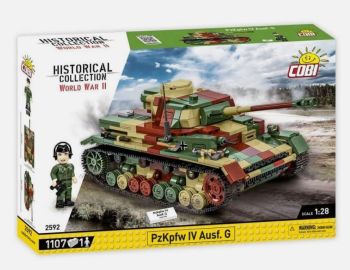 COB2592 - Carro armato PZKPFW IV AUSF.G - 1107 pezzi