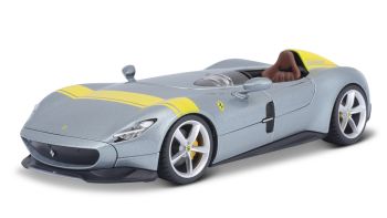 BUR26027 - FERRARI Monza SP1 2019 grigio metallizzato