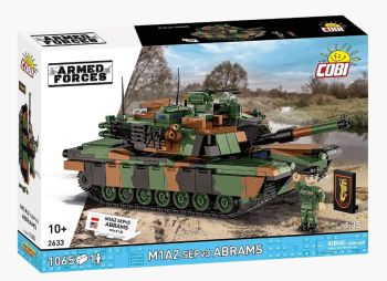 COB2633 - Carro armato M1A2 SEPv3 Abrams - 1065 pezzi