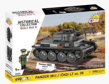 COB2666 - Carro armato PANZER 38t / CKD LT vz.38 - 690 pezzi