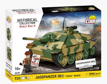 COB2670 - Cacciacarri JAGDPANZER 38t / Chwat - 731 pezzi