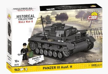 COB2672 - Carro armato PANZER III Ausf.H - 963 pezzi