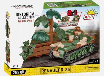 COB2719 - Carro armato RENAULT R-35 - 258 Parti