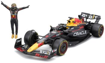 BUR28036V - ORACLE Red Bull RB19 #1 con figurina di M. Verstappen