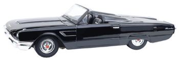 GREEN28170-E - FORD Thunderbird del 1965 nera della serie BLACK BANDIT in blister