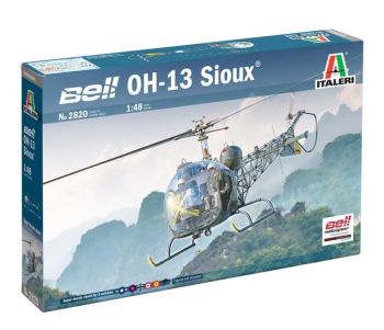 ITA2820 - Elicottero BELL OH-13 Sioux Da assemblare e dipingere
