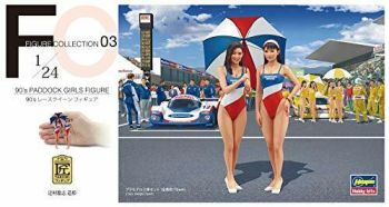 HAW29103 - 2 figure del Paddock anni '90 da assemblare e dipingere