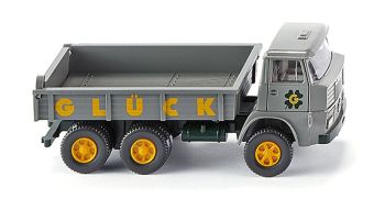WIK042403 - HENSCHEL 6x4 con vassoio ribaltabile Grigio GLUCK