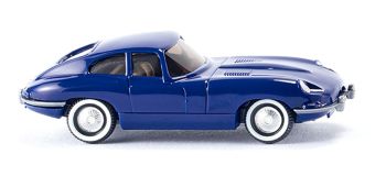 WIK080302 - JAGUAR E Coupé "Blu scuro" Scala: 1/87