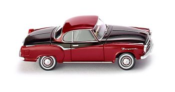 WIK082324 - BORGWARD Isabella coupé Rosso e nero