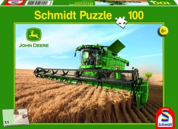 PUZ56144 - Puzzle Mietitrice JOHN DEERE S690 100 pezzi