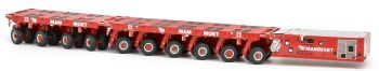 IMC410098 - Modulo di trasporto semovente nei colori MAMMOET - SCHEUERLE SPMT 6 e 4 assi