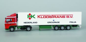 AWM71671 - MAN TG-410A LX Con Rimorchio Refrigerato 3 Assi "Kloostrans" 1/87
