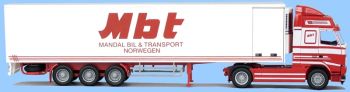 AWM71284 - VOLVO FH12 Globetrotter 4x2 Con rimorchio frigorifero 3 Assi "MBT" Scala: 1/87