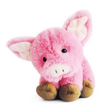 HO2546COCHON - Maiale peluche 15 cm