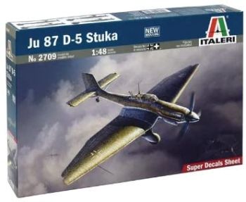 ITA2709 - JU 87 D-5 Stuka bombardiere da assemblare e dipingere