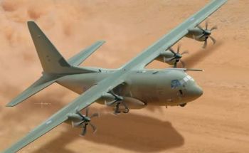ITA2746 - Aereo C-130J C5 Hercules da assemblare e dipingere