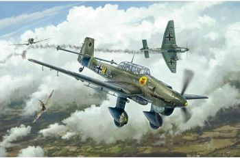 ITA2807 - Aereo Ju-87B Stuka 80th Anniversary Battle of Britain da assemblare e dipingere