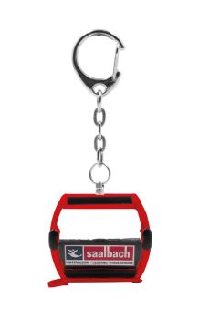 JC80123 - Portachiavi Gondola OMEGA - SAALBACH - Rosso