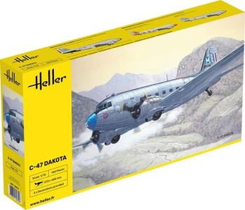 HEL30372 - Aereo militare Douglas C-47 Dakota da assemblare e dipingere