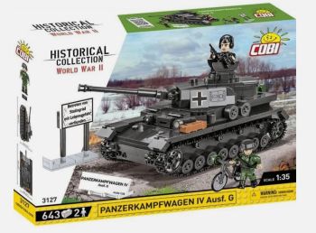 COB3127 - Carro armato Panzerkampfwagen IV Ausf. G - 643 pezzi