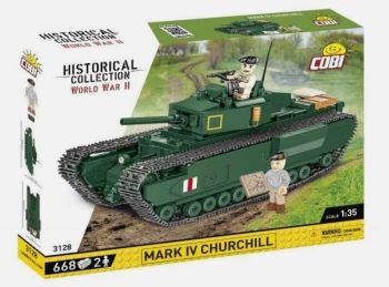 COB3128 - Carro armato Mark IV Churchill - 668 pezzi