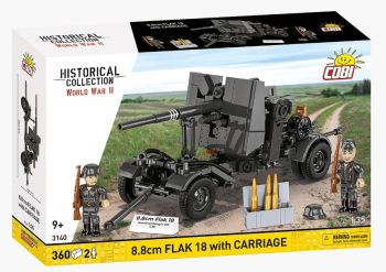 COB3140 - Cannone antiaereo 8,8 cm Flak 18 - 360 pezzi