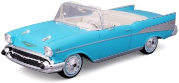 MST31476BL - CHEVROLET Bel Air decappottabile 1957 Blu