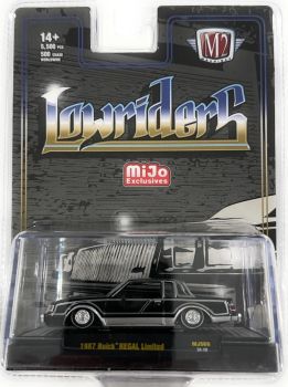 M2M-31500-MJS69 - BUICK Regal Limited 1987 LOWRIDERS nere in blister