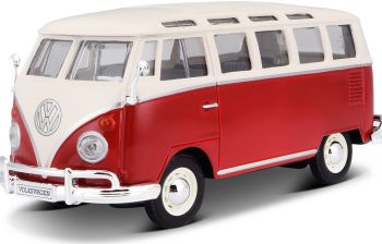 MST31956 - Volkswagen Samba Van rosso