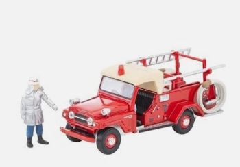 TOMLV-31C - Nissan Patrol Vigili del Fuoco con statuetta