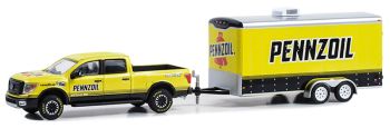 GREEN32300-D - 2018 NISSAN Titan XD PRO-X4 con rimorchio HITCH & TOW in blister