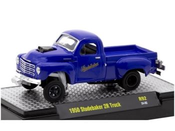 M2M-32500-R92-1950 - Camion STUDEBAKER 2R del 1950, blu.