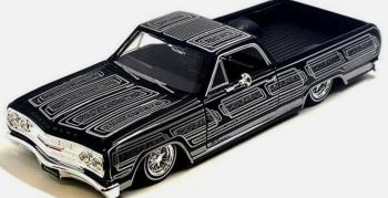 MST32543NOIR - CHEVROLET El Camino lowrider 1965 Nero