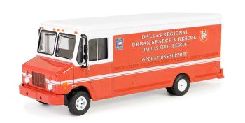 GREEN33250-B - Furgone STEP 2019 H.D TRUCKS Dallas Vigili del Fuoco in blister