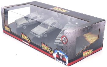 JAD33399 - Ritorno al futuro confezione da 3 DELOREAN