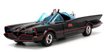 JAD33737 - BATMOBILE Deluxe con figura di Batman Robin Joker Pinguino
