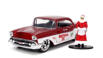 JAD33750 - CHEVROLET BEL AIR MRS SANTA CLAUS 1957 rosso