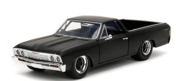 JAD34414 - CHEVROLET El Camino 1967 Nero VELOCE E FURIOSO
